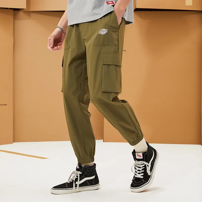 Dickies Knitted Sports Pants Unisex Army Green-2