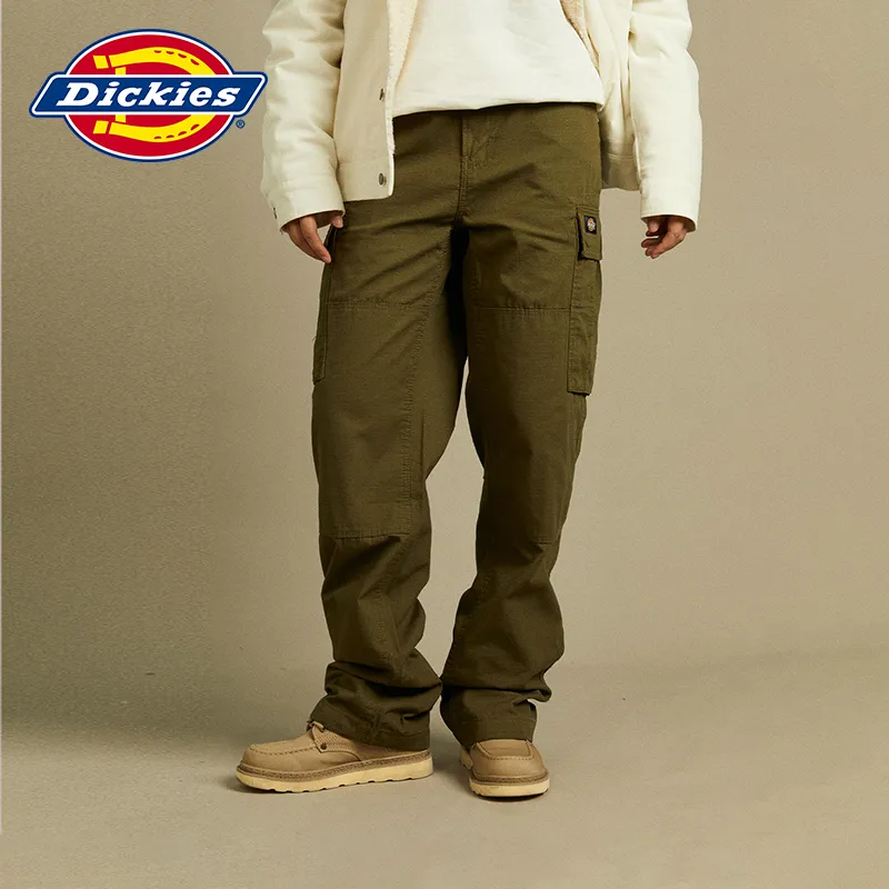Dickies Cargo Pants Unisex Army Green-5