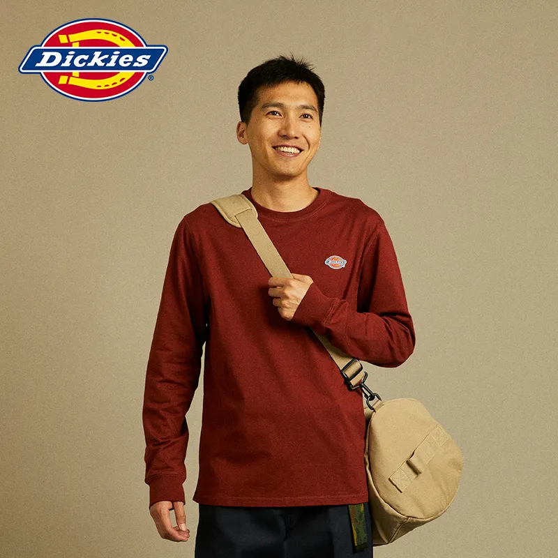 Dickies T Shirts Unisex Dark Brick-1