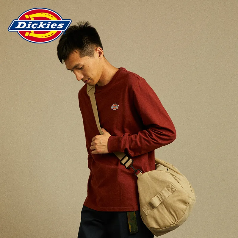 Dickies T Shirts Unisex Dark Brick-2