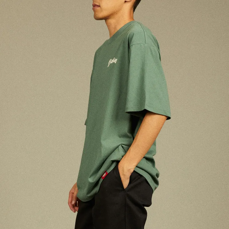 Dickies T Shirts Men Yellow Green-2