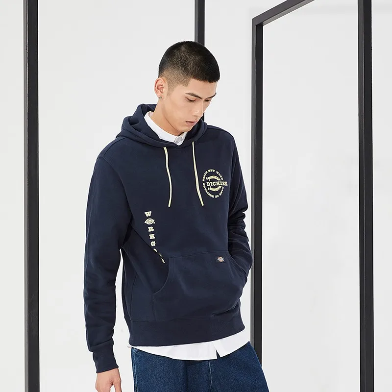 Dickies Sweatshirts Men Navy Blue-3