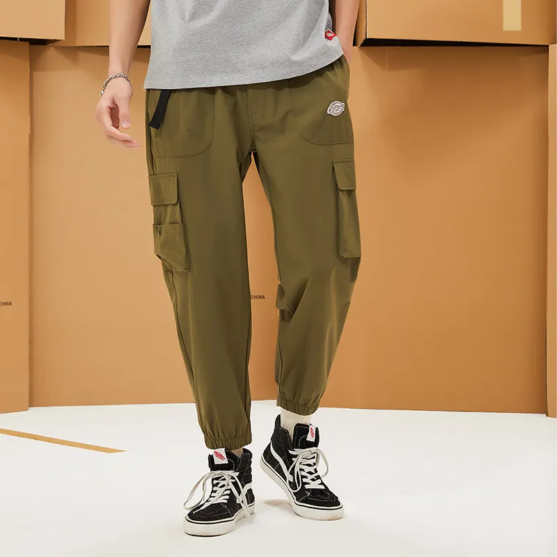 Dickies Knitted Sports Pants Unisex Army Green-1