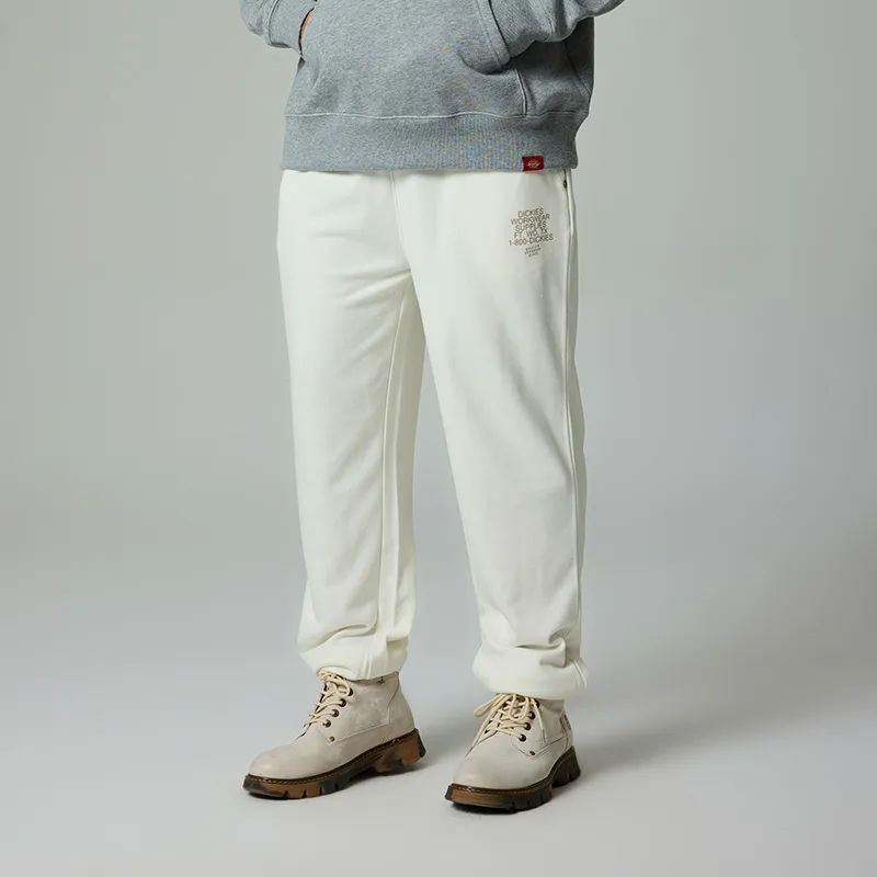 Dickies Casual Pants Unisex White Egret White-3
