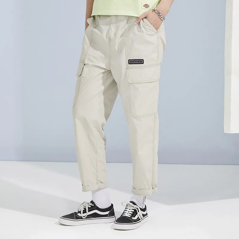 Dickies Casual Pants Unisex Ecru-1