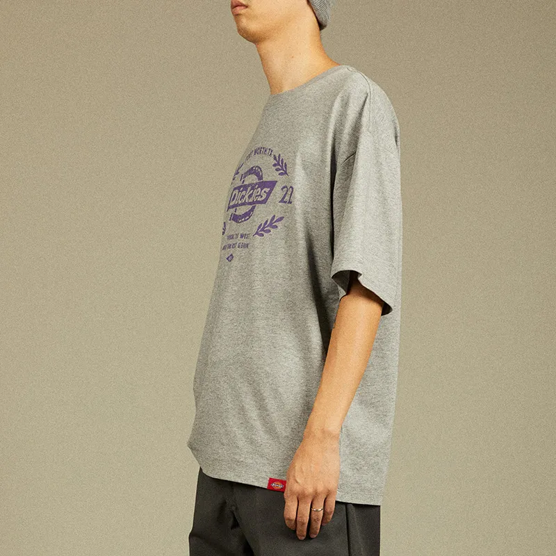 Dickies T Shirts Men Silver-2