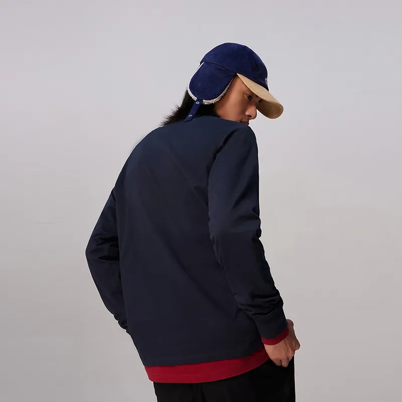 Dickies T Shirts Unisex Dark Marine Blue-5