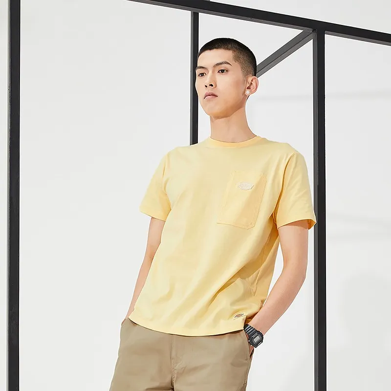 Dickies T Shirts Unisex Yellow-1