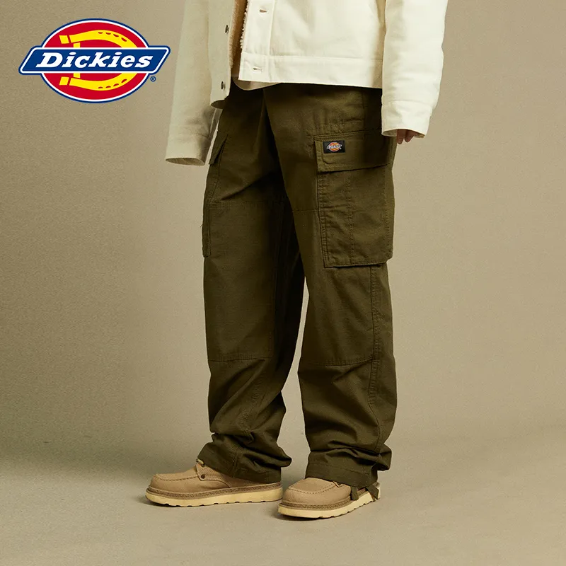 Dickies Cargo Pants Unisex Army Green-8