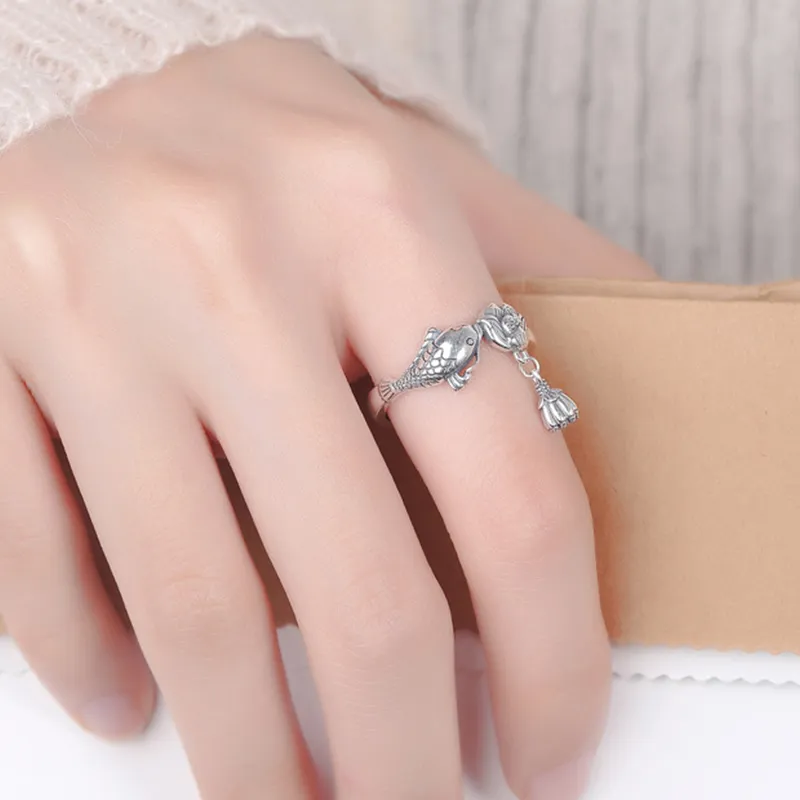 ETAHLOVE S925 Silver Rings Women's-3
