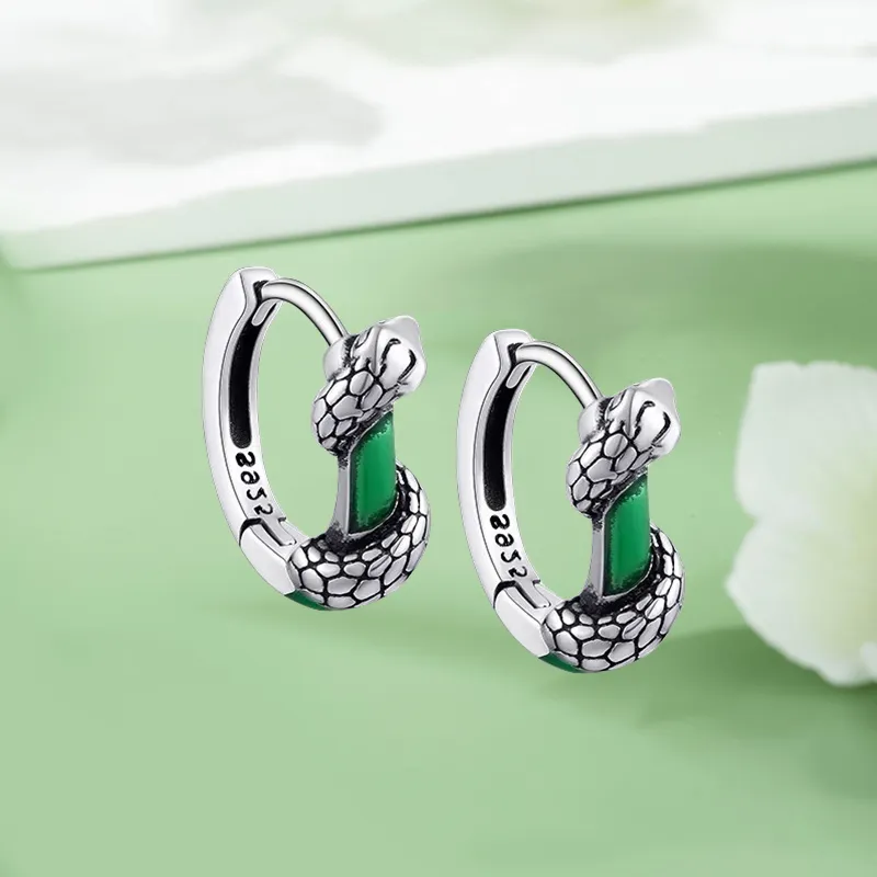 ETAHLOVE S925 Silver Earrings Unisex Girlfriend And Boyfriend Gift Birthday Box-8