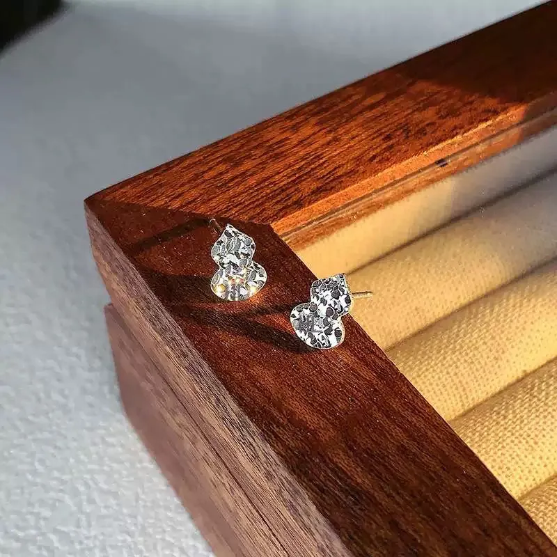 ETAHLOVE S925 Silver Stud Earrings Women's-3