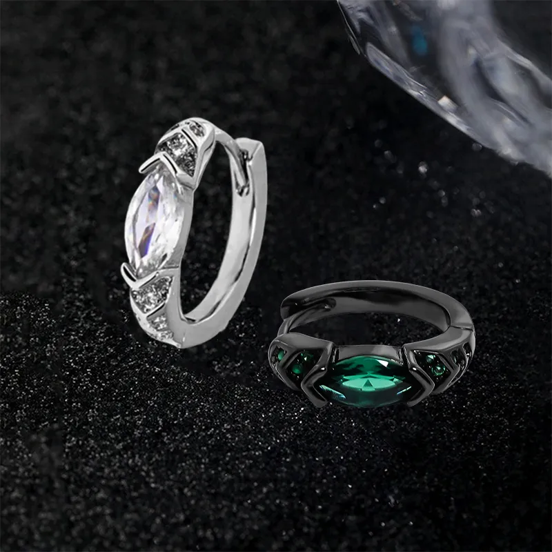 ETAHLOVE Sterling Silver Earrings Unisex-5