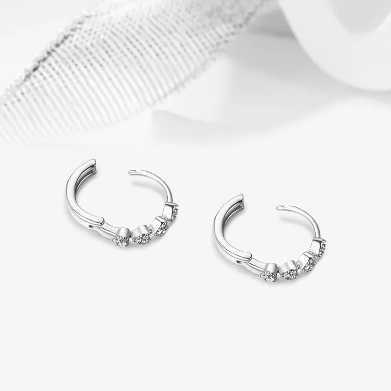 ETAHLOVE Sterling Silver Earrings Women's-3