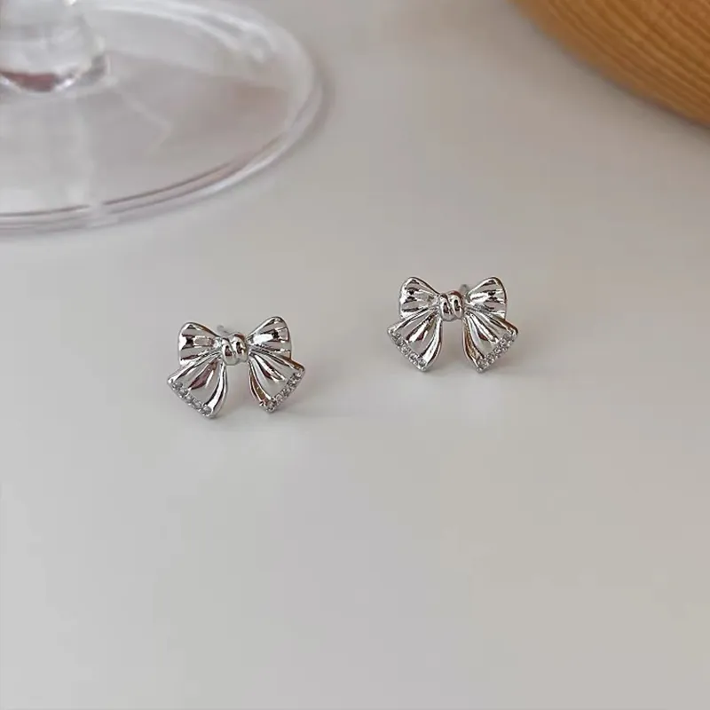 ETAHLOVE S925 Silver Stud Earrings Women's-4