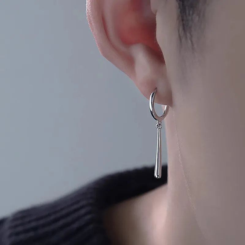 ETAHLOVE S925 Silver Earrings Unisex-7