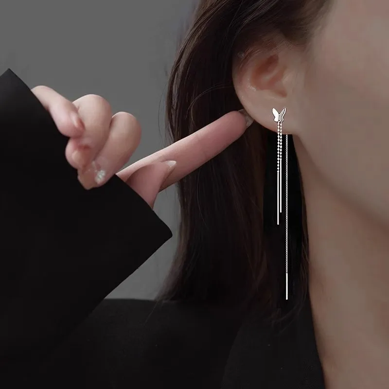ETAHLOVE S925 Silver Earrings Women's-1