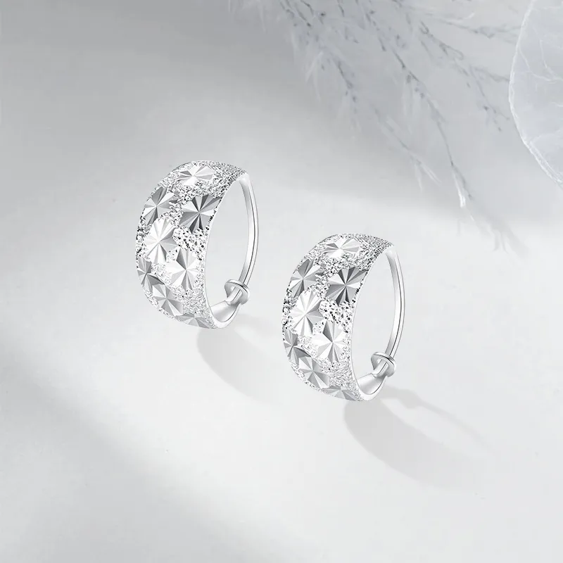 ETAHLOVE Sterling Silver Earrings Women's-4