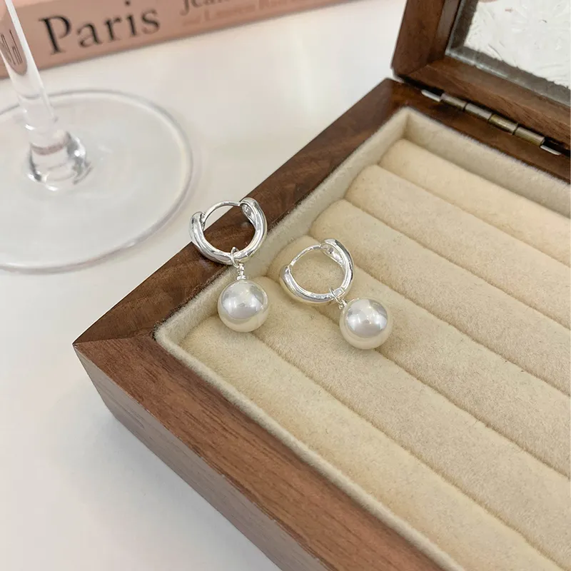 ETAHLOVE S925 Silver Earrings Women's Girlfriend's Birthday Surprise Anniversary Commemoration-5