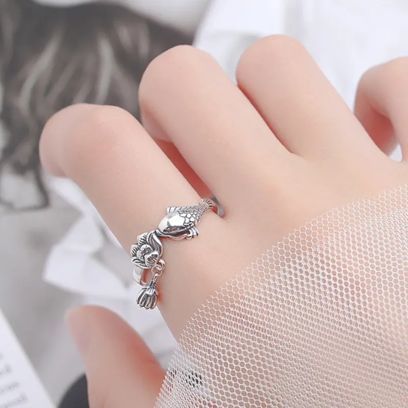 ETAHLOVE S925 Silver Rings Women's-2