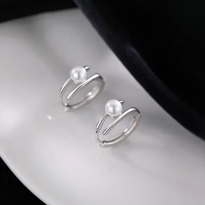 ETAHLOVE S925 Silver Earrings Women's-3