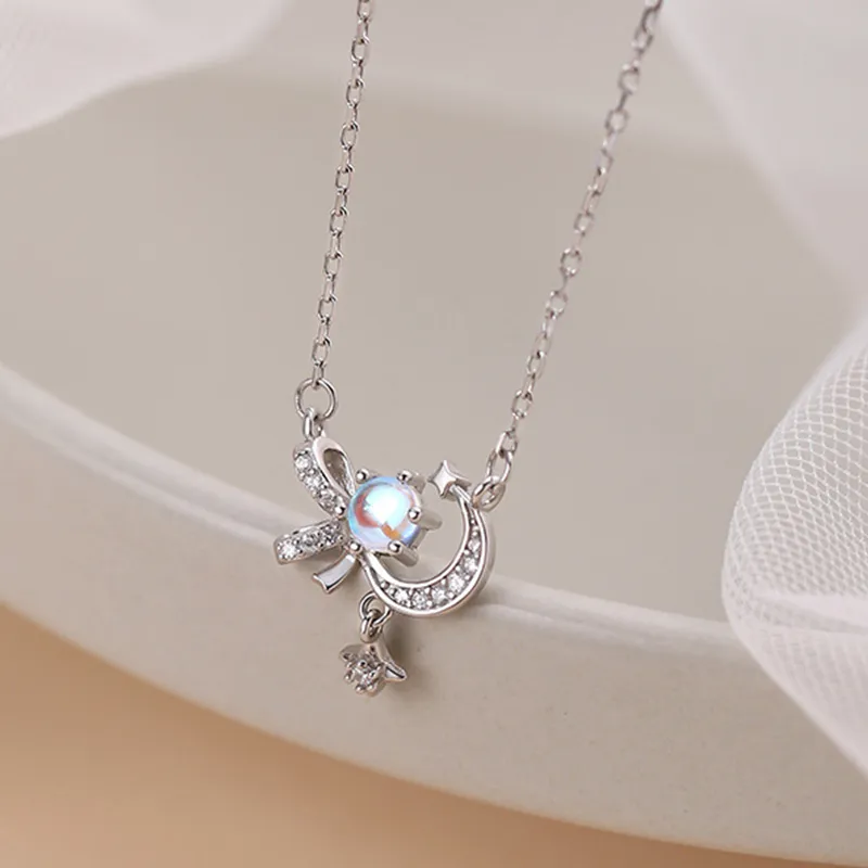 ETAHLOVE Sterling Silver Necklaces Women's-5