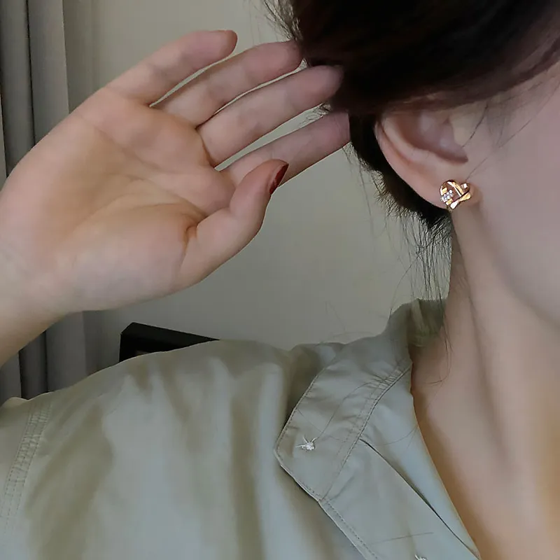 ETAHLOVE S925 Silver Stud Earrings Women's-6