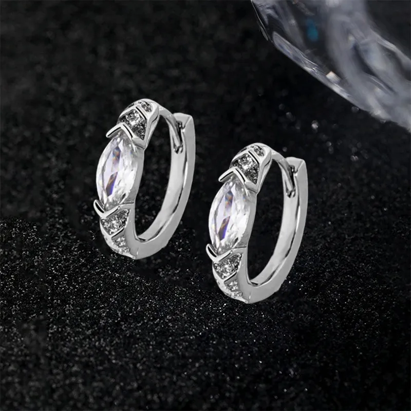 ETAHLOVE Sterling Silver Earrings Unisex-14