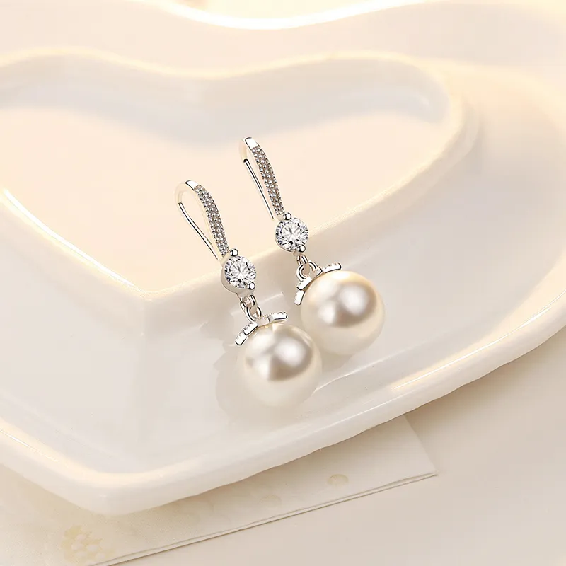 ETAHLOVE Sterling Silver Earrings Women's-4