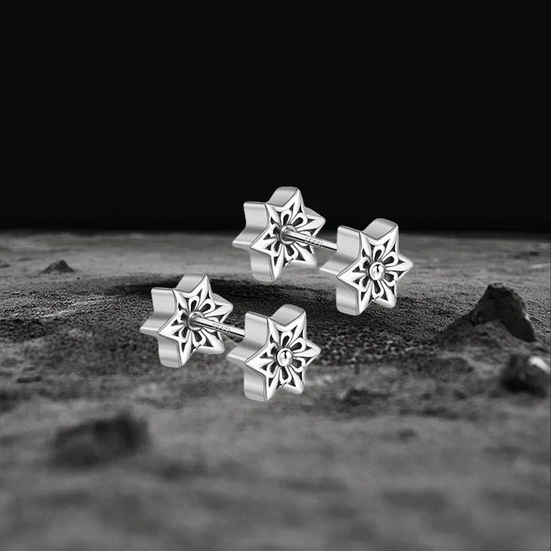 ETAHLOVE Sterling Silver Earrings Unisex Confession Date Gift Birthday Box-4