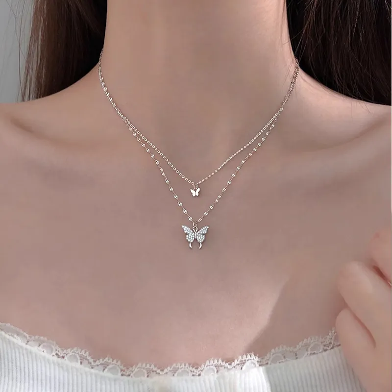 ETAHLOVE Sterling Silver Necklaces Women's-1
