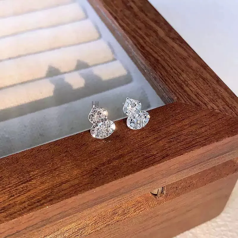 ETAHLOVE S925 Silver Stud Earrings Women's-4