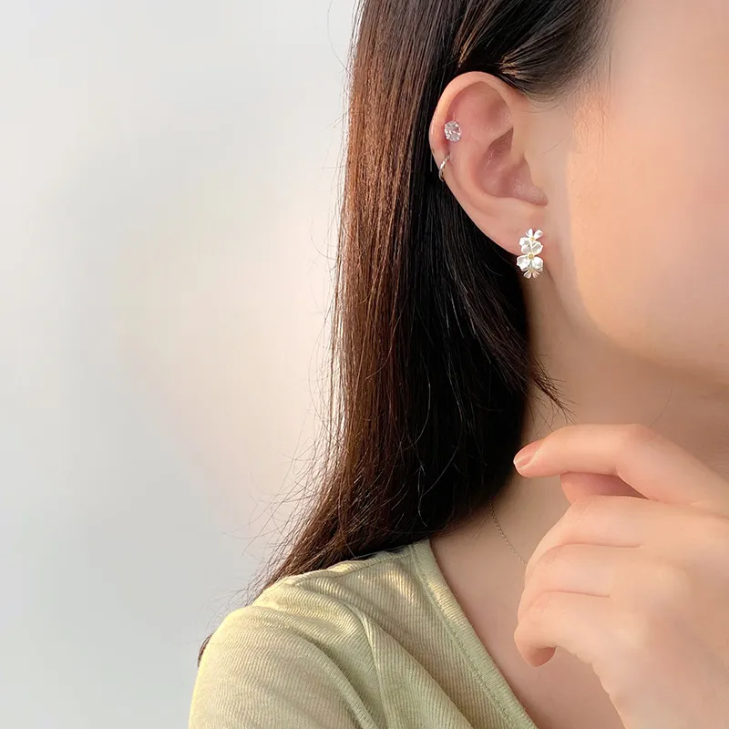ETAHLOVE Sterling Silver Earrings Women's-2