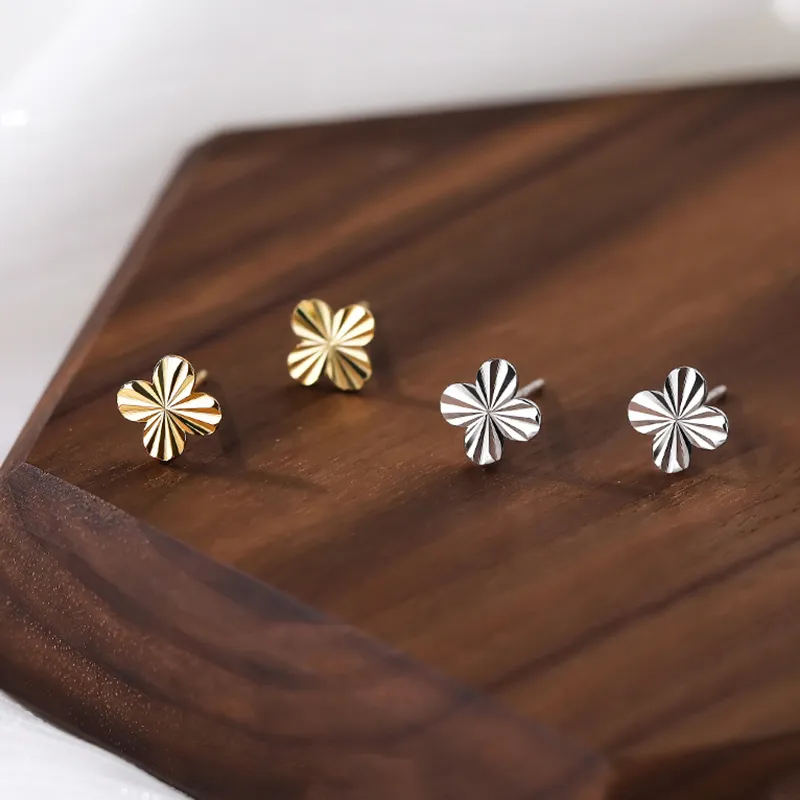 ETAHLOVE Sterling Silver Stud Earrings Women's Love Confession Birthday Gift-4