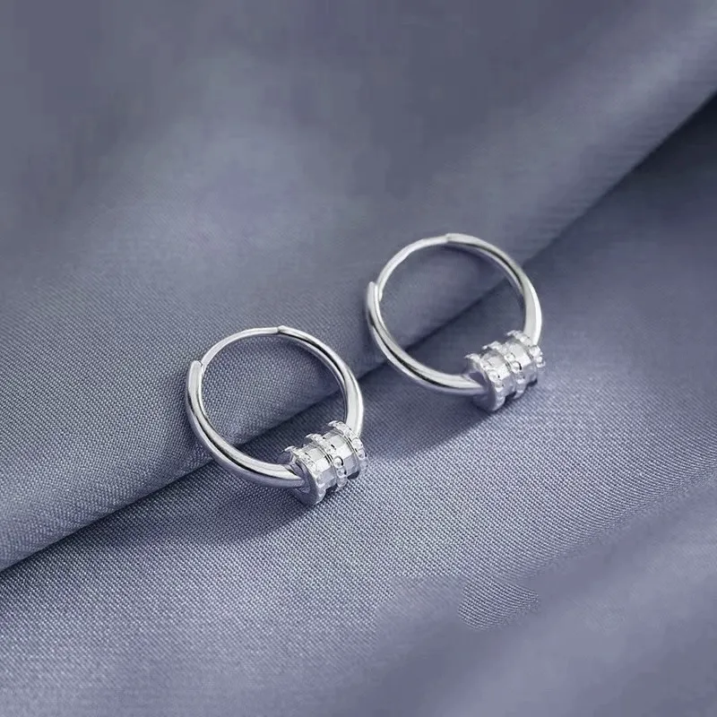 ETAHLOVE Sterling Silver Earrings Unisex Students Date Confession Gift Birthday Box-8