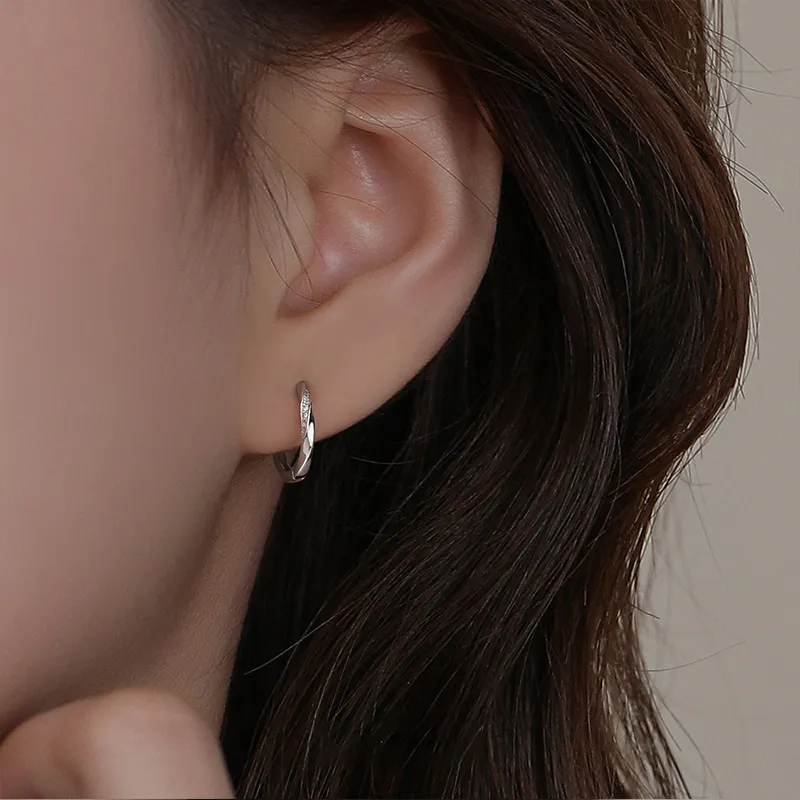 ETAHLOVE S925 Silver Earrings Unisex-7