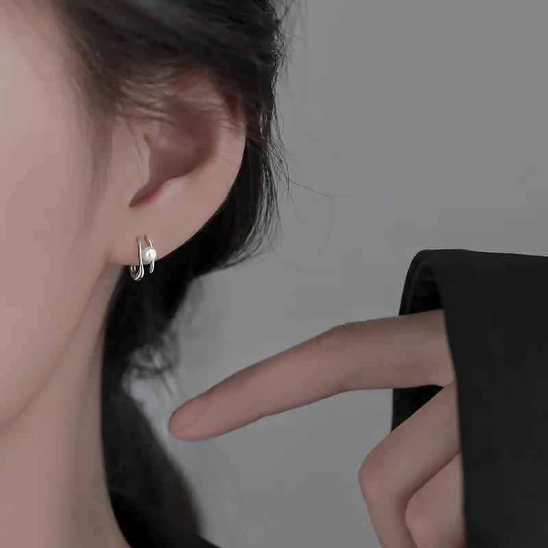 ETAHLOVE S925 Silver Earrings Women's-2