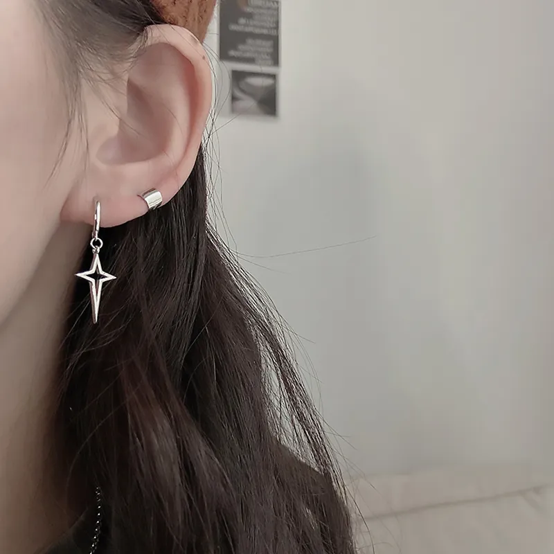 ETAHLOVE S925 Silver Earrings Unisex-2