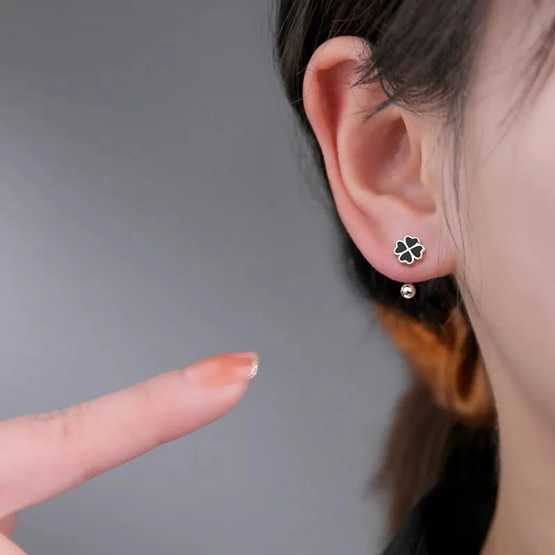 ETAHLOVE Sterling Silver Earrings Women's Bestie Girlfriend Birthday Surprise Anniversary Commemoration-2