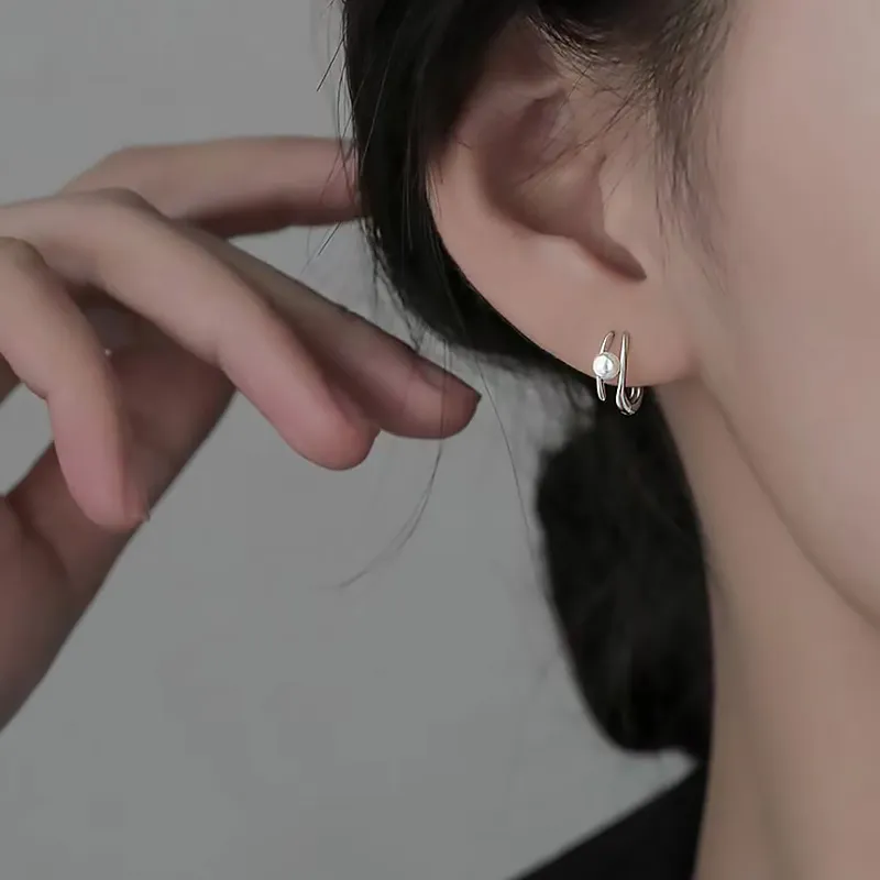 ETAHLOVE S925 Silver Earrings Women's-1