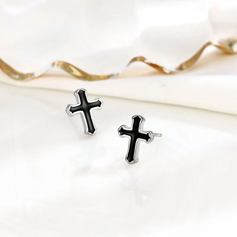 ETAHLOVE S925 Silver Stud Earrings Unisex Bestie Girlfriend Boyfriend Birthday Surprise Anniversary Commemoration-4