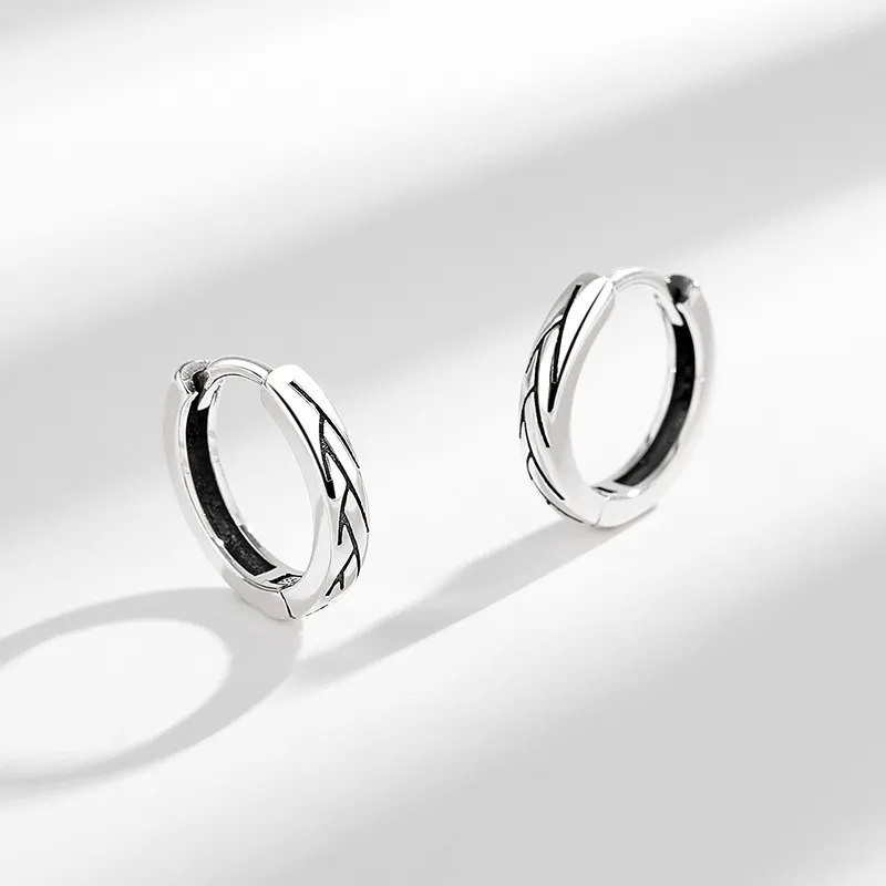 ETAHLOVE S925 Silver Earrings Unisex-3