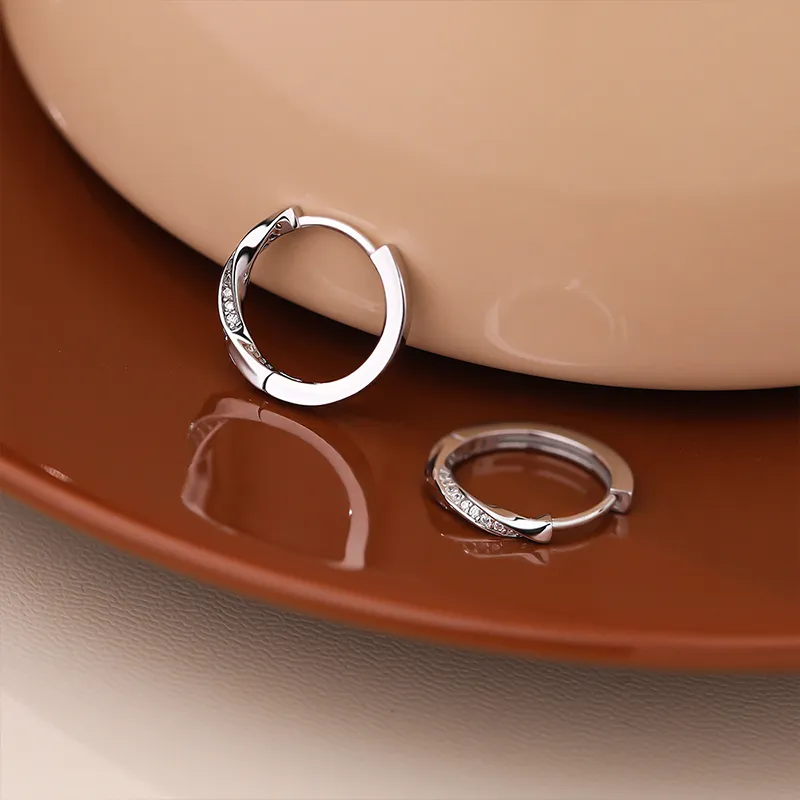 ETAHLOVE S925 Silver Earrings Unisex-3