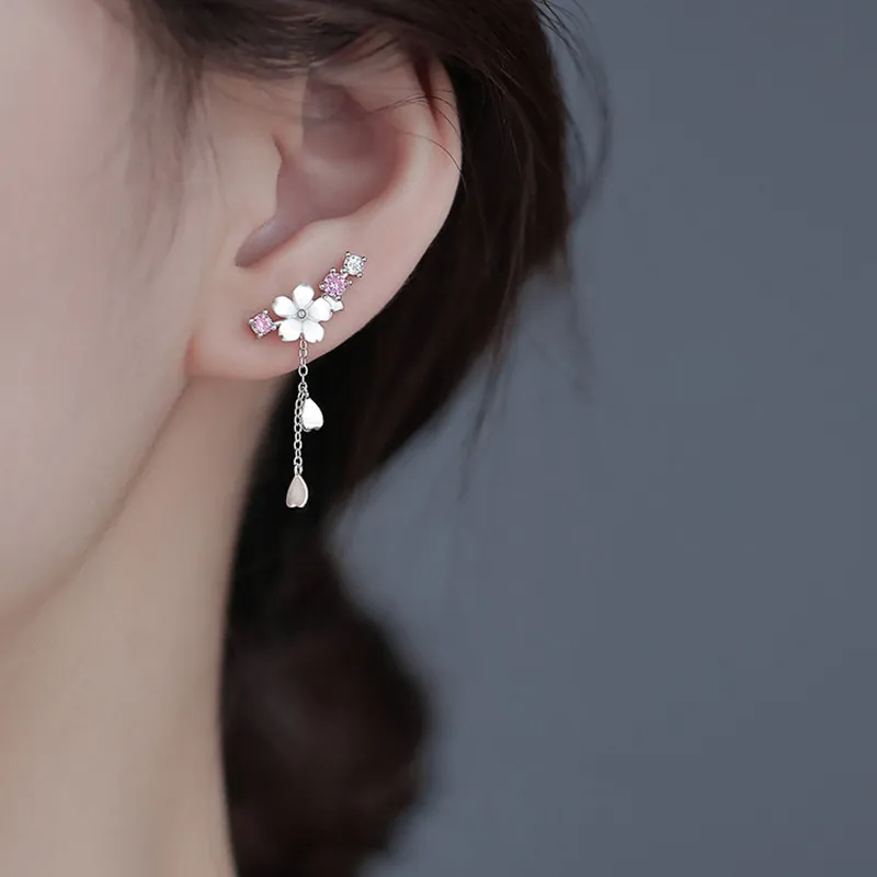 ETAHLOVE S925 Silver Earrings Women's-1