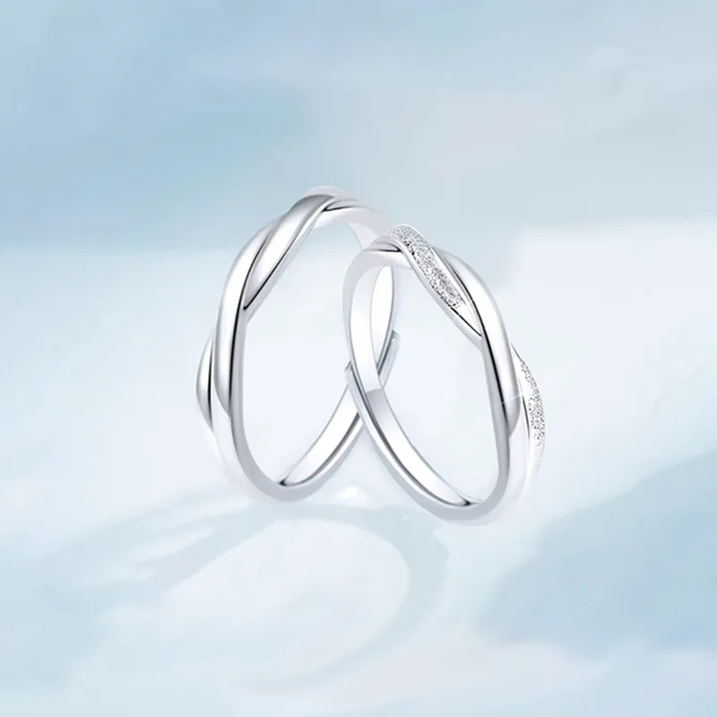 ETAHLOVE Sterling Silver Rings Unisex-3