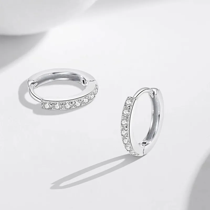 ETAHLOVE Sterling Silver Earrings Unisex-5