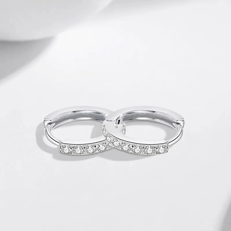 ETAHLOVE Sterling Silver Earrings Unisex-3