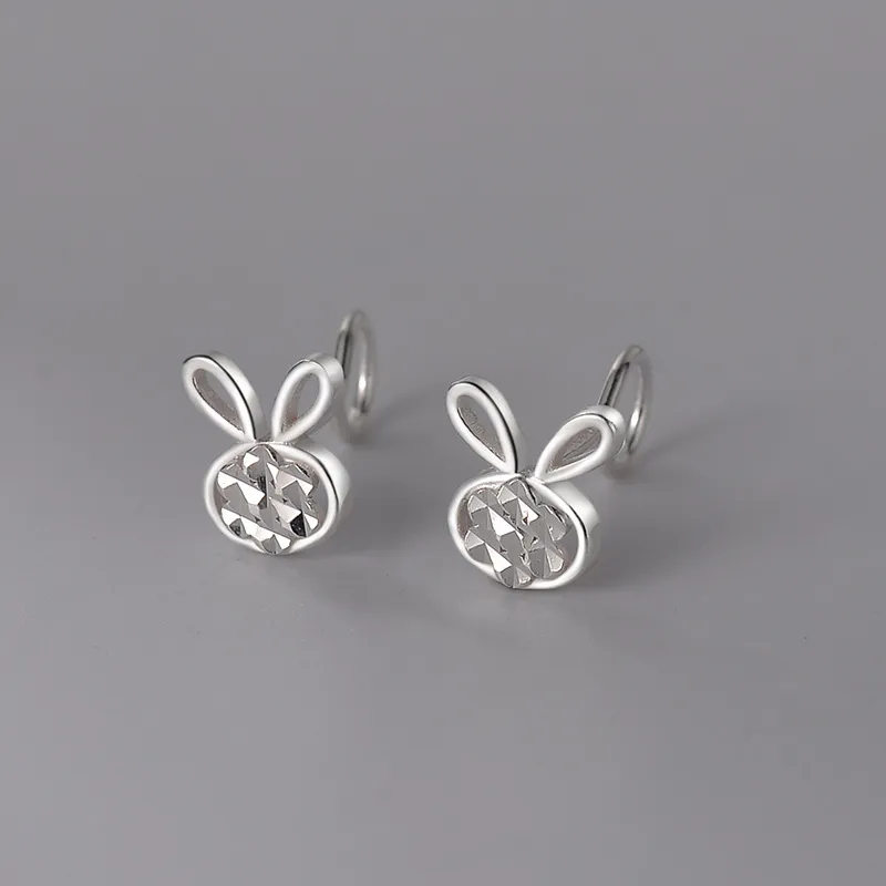 ETAHLOVE Sterling Silver Stud Earrings Women's-3