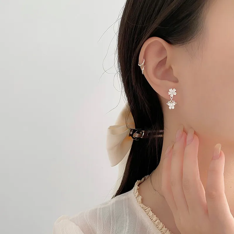 ETAHLOVE Sterling Silver Stud Earrings Women's-2