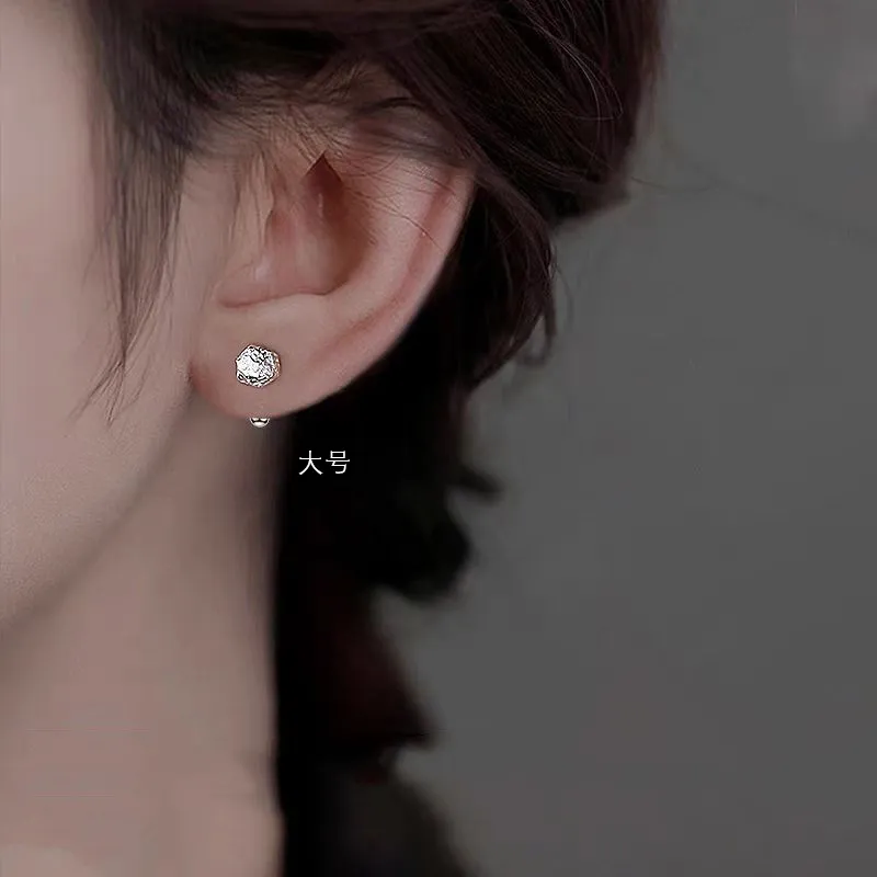 ETAHLOVE Sterling Silver Stud Earrings Women's-2